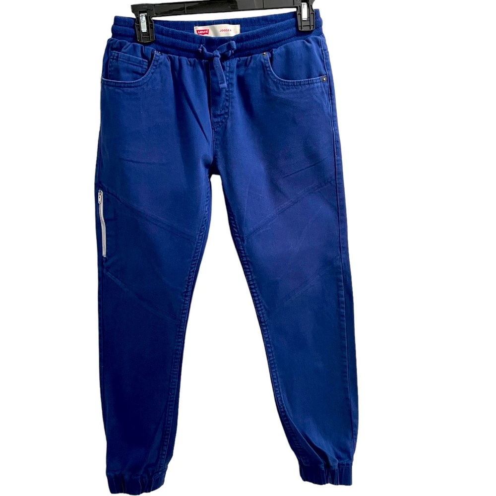 Levis Joggers size: Large 12-13 years. Color: Blue.
